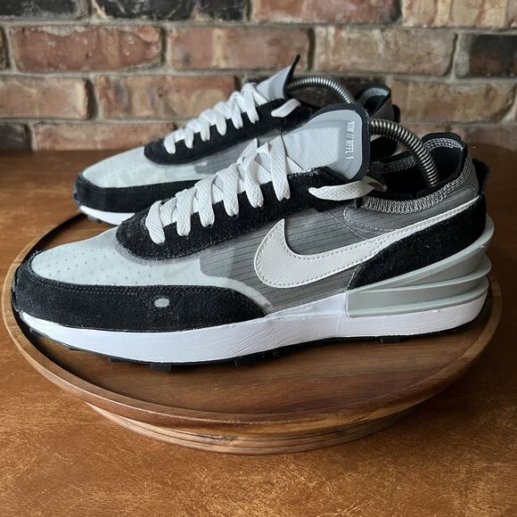 Nike Waffle One Grey Fog Particle Grey Mens Size 9 Athletic Sneaker Sneakers - Picture 12 of 16